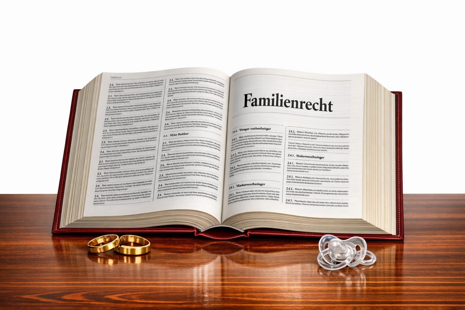 Durch Anklicken gelangen Sie zum Familienrecht